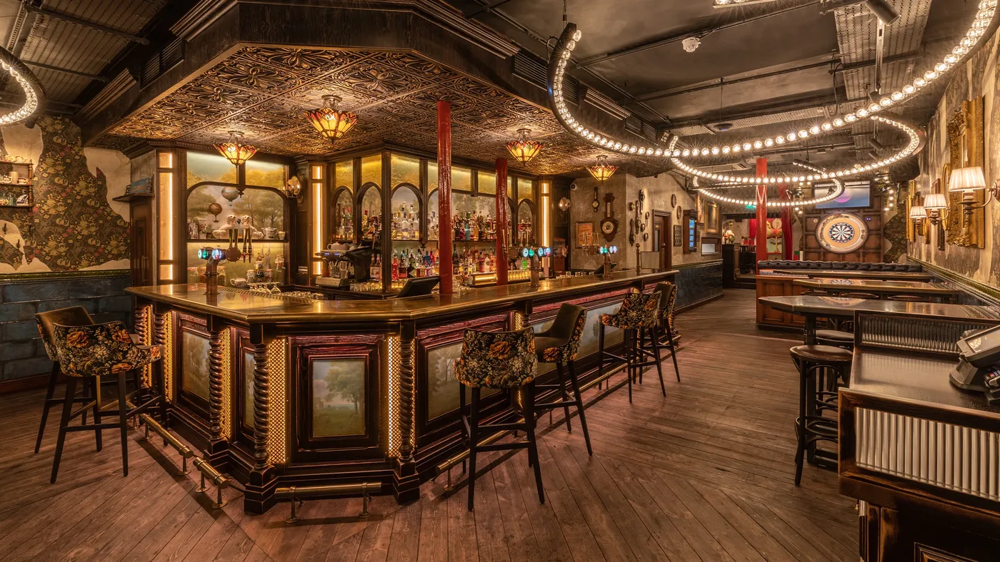 Flight Club Islington interior