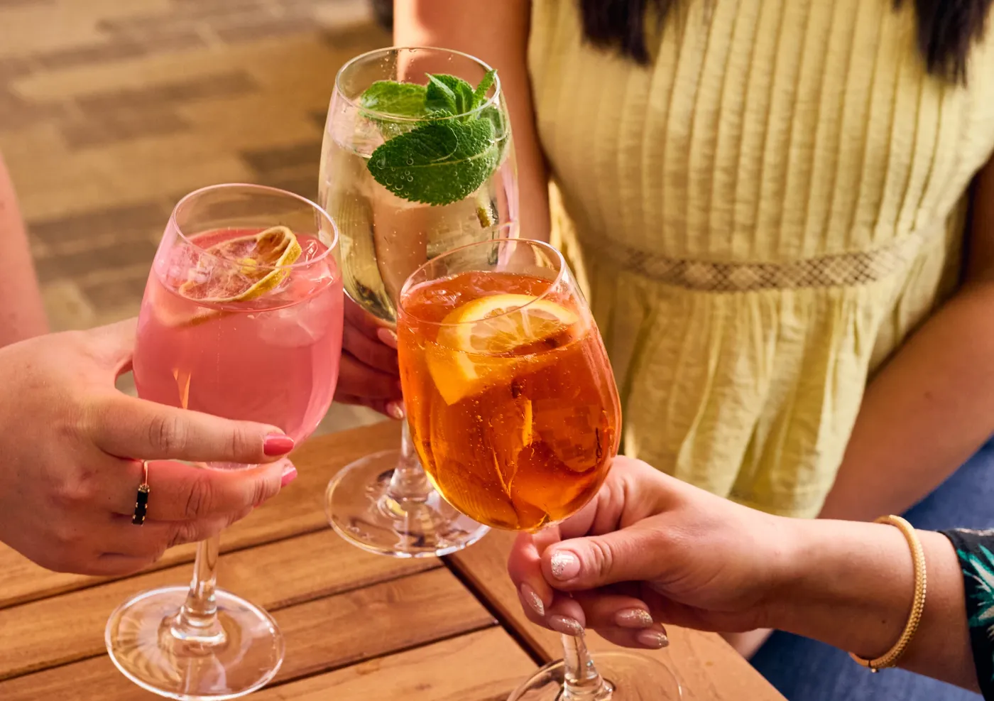 Drinks menu