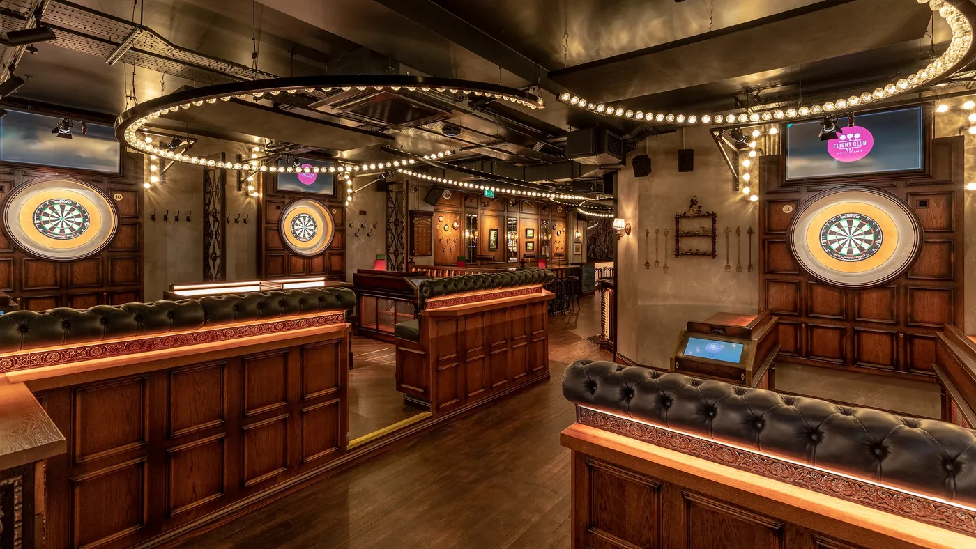 Flight Club Birmingham event space