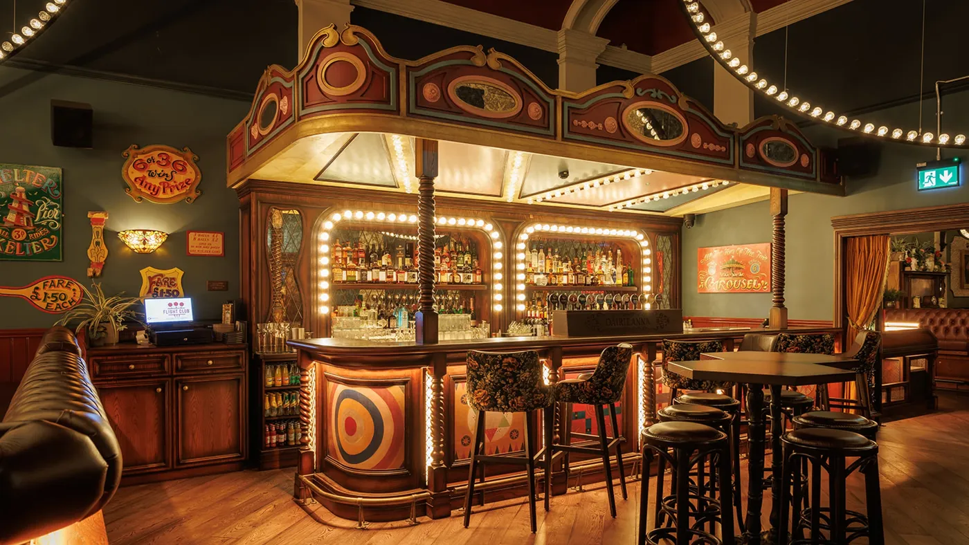 bar at flight club dublin
