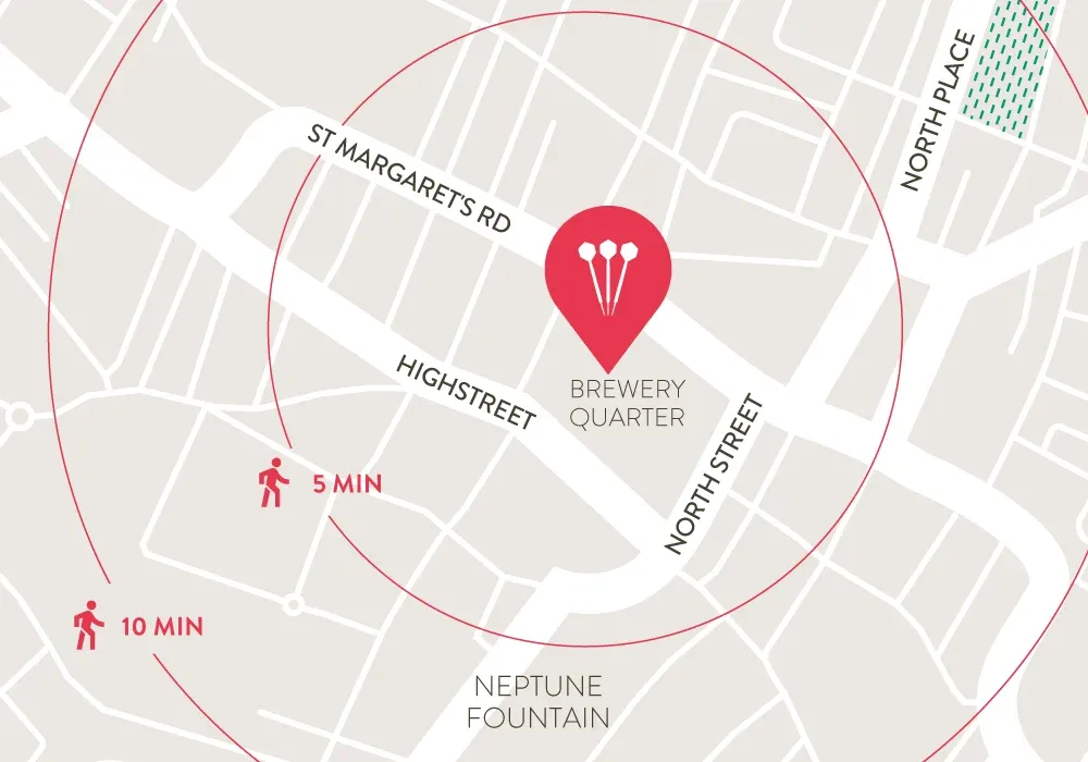flight club cheltenham map