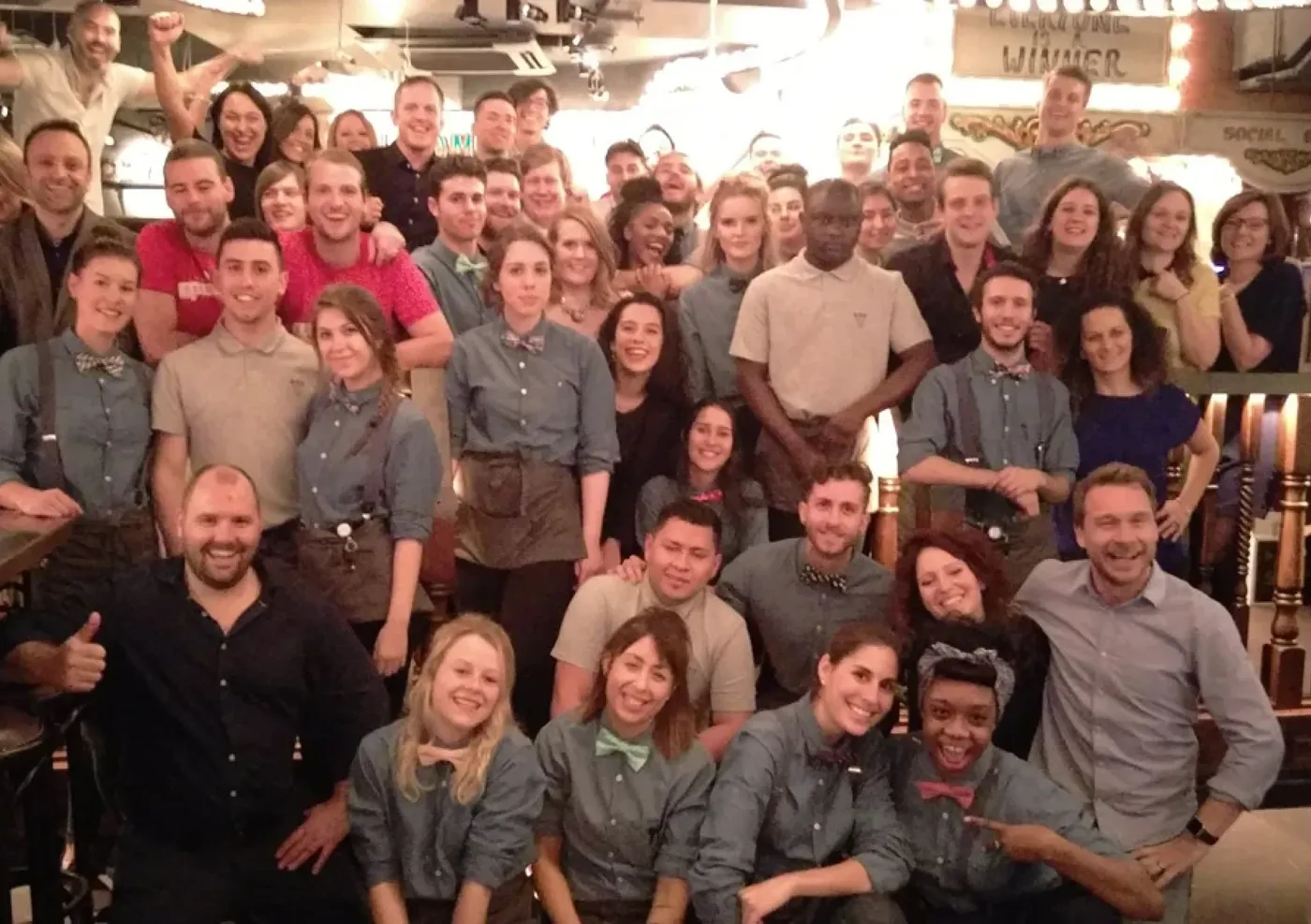 flight club bloomsbury team photo