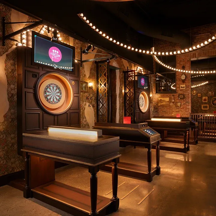 flight club use double playspace