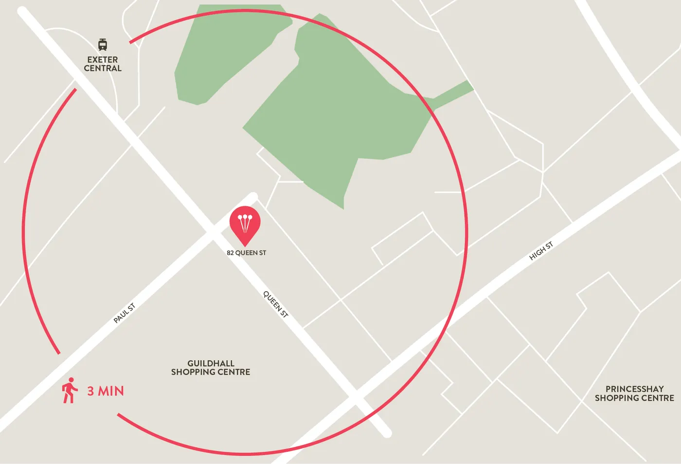 Flight Club Exeter map
