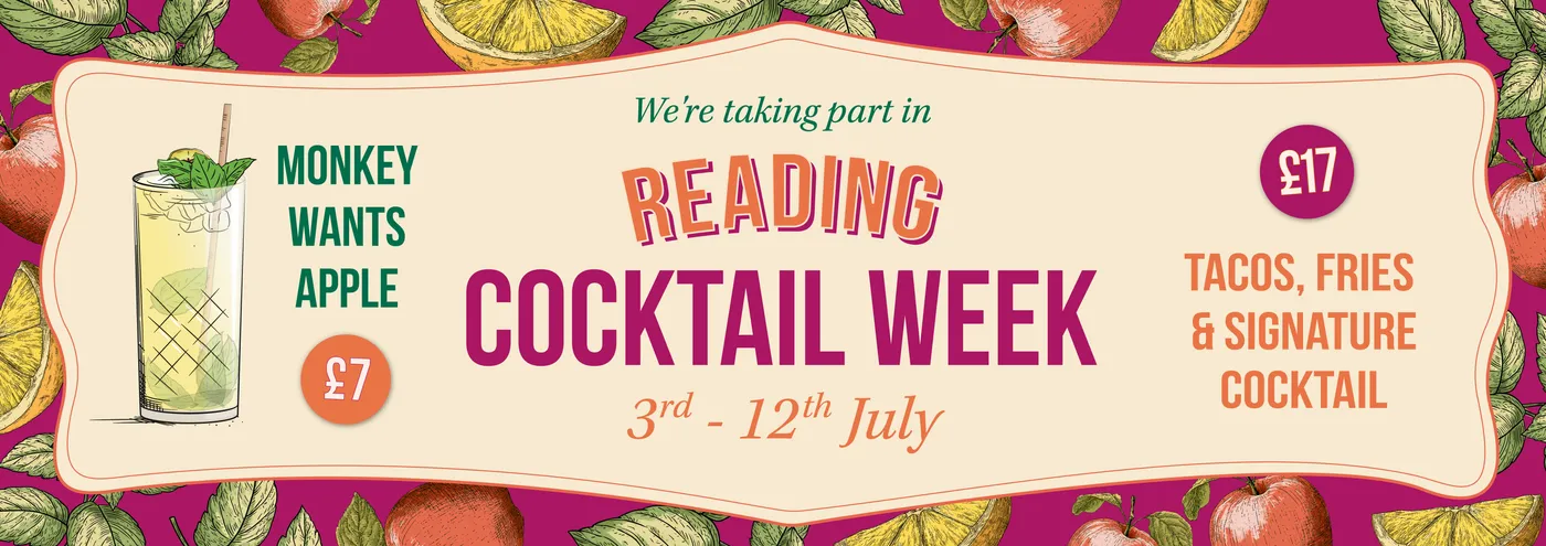 Flight Club Reading in Reading Cocktail Week
